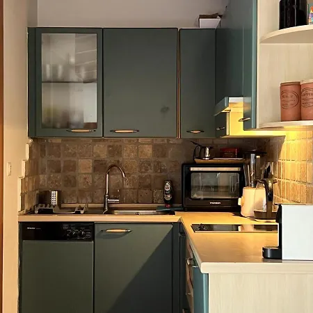 아파트 Rooftop Flat With Terrace 볼로스